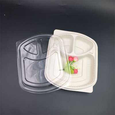 composatble  degradable  fibre dinnerware  PLA biodegradable corn starch bowl