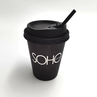 custom biodegradable disposable pla hot coffee paper cups