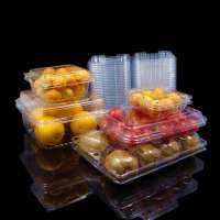 Custom Disposable Clamshell Plastic Fruit Packaging Container