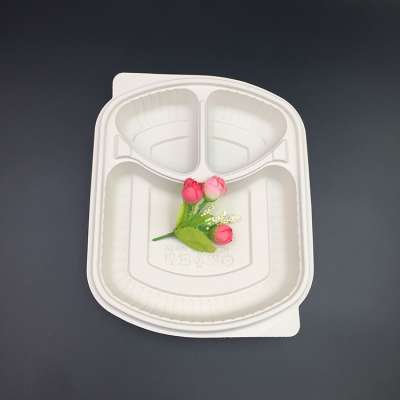 takeaway 100 biodegradable corn starch food packaging containers box