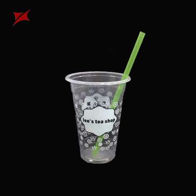 Cool beverage blister printed disposable food packaging plastic cup