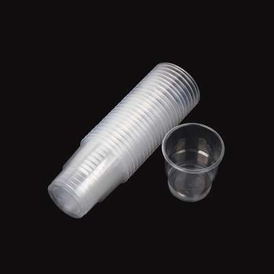 blister disposable small cup made of plastic material