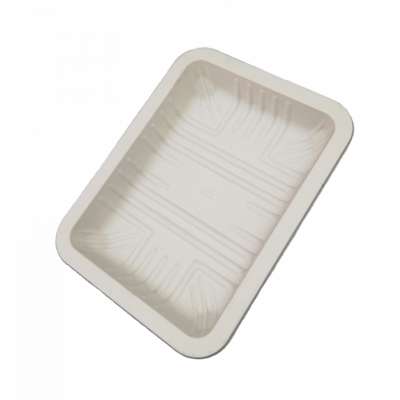 Disposable Biodegradable Corn Starch Plastic Food Trays