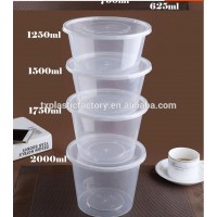 high quality low price plastic food Containers With Lids Clear Storage